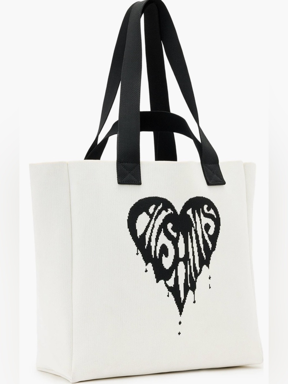 AllSaints Izzy Heart Tote
